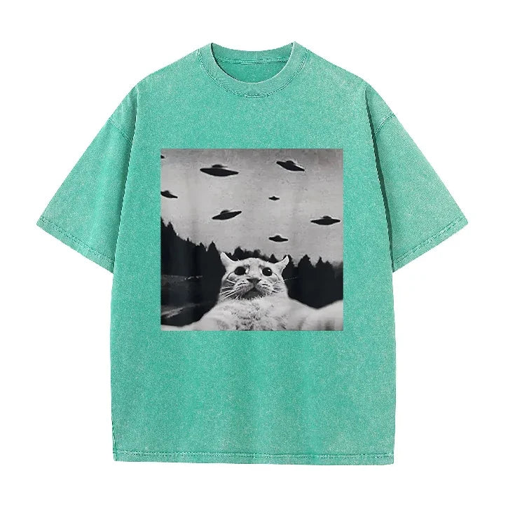 UFO Cat Tee