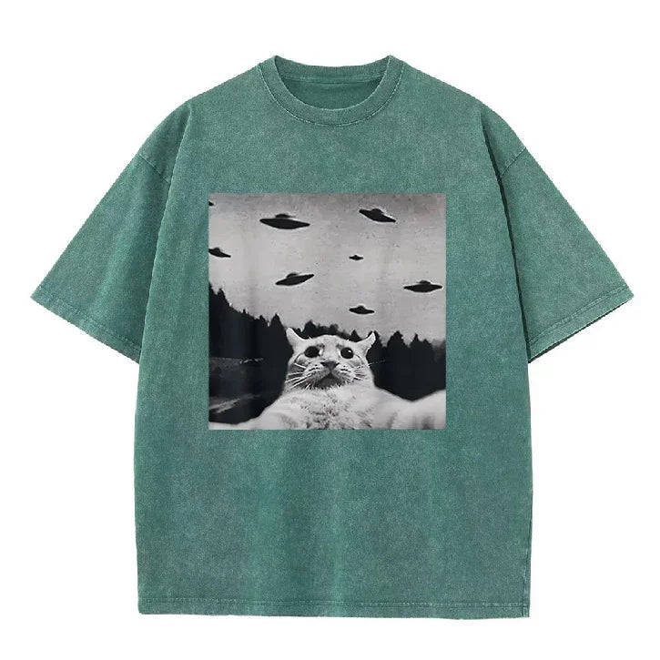 UFO Cat Tee