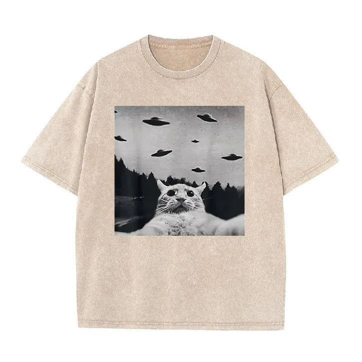 UFO Cat Tee